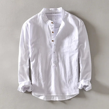 Linen Henley