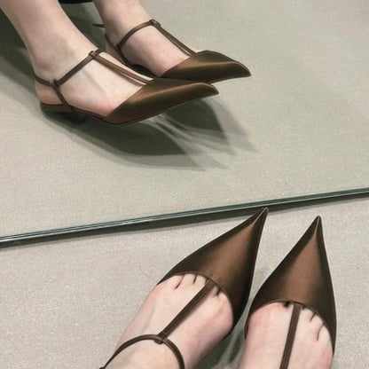 Pointed-Toe Sandals