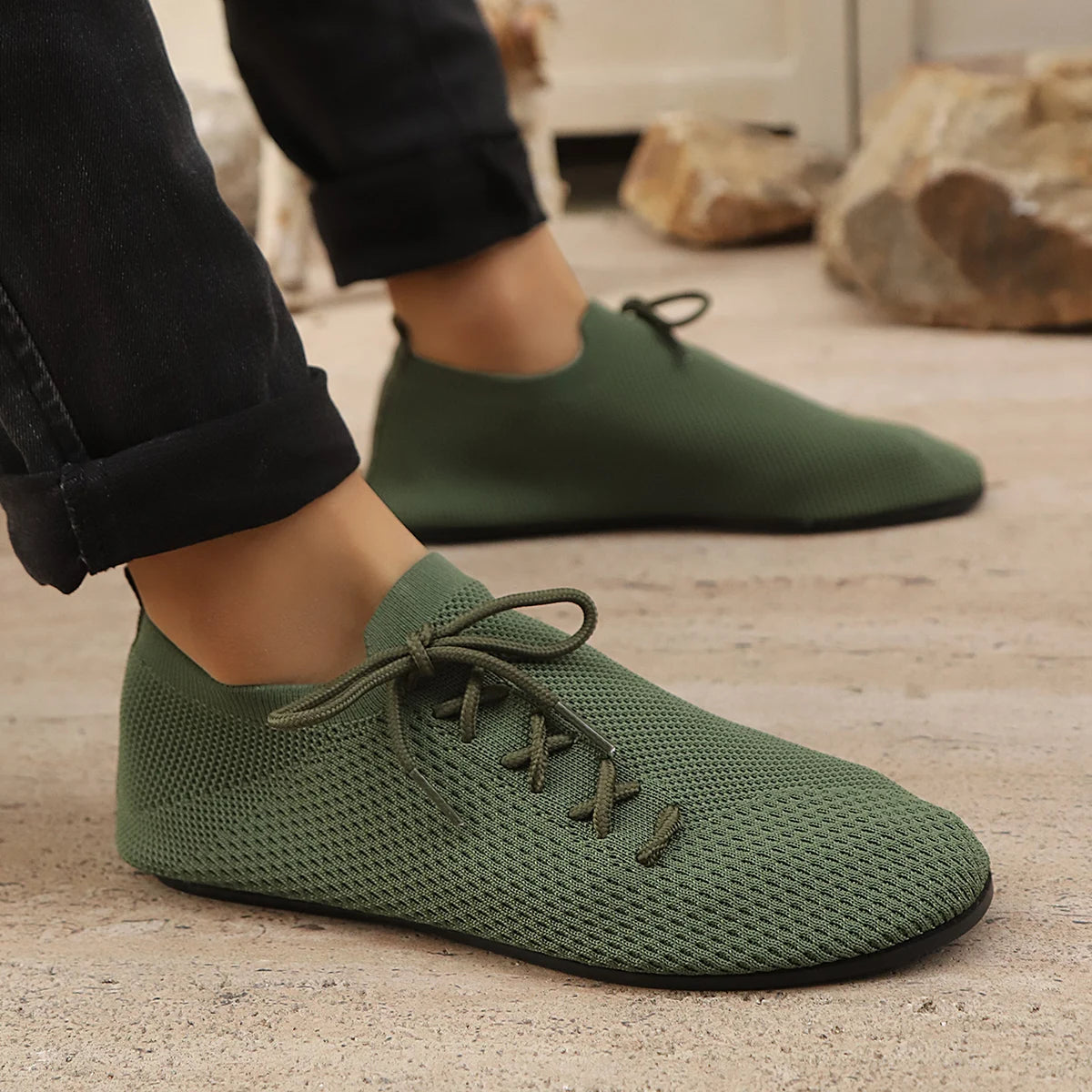 Mesh Side Shoes