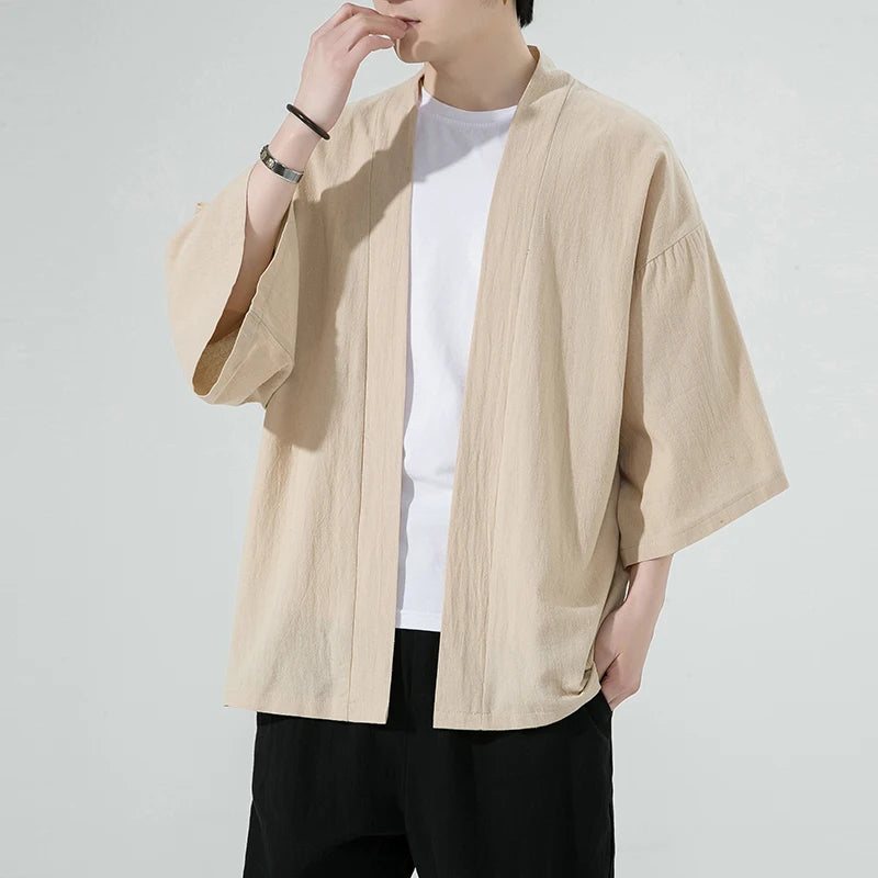 Loose Cotton Kimono