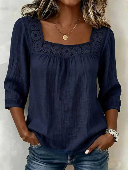Cotton Lace Blouse
