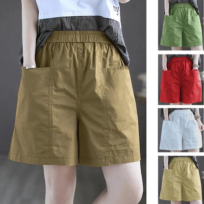Cotton Athletic Shorts