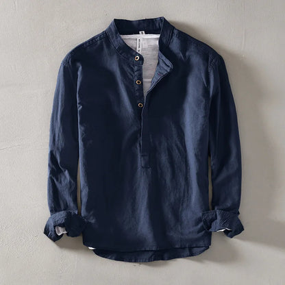 Linen Henley