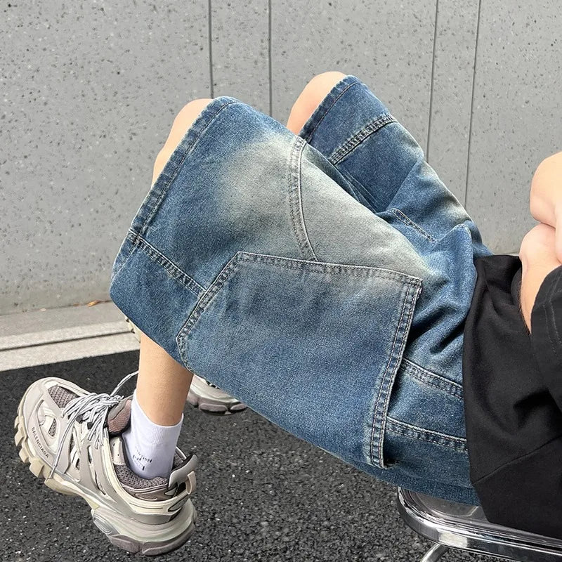 Baggy Denim Shorts