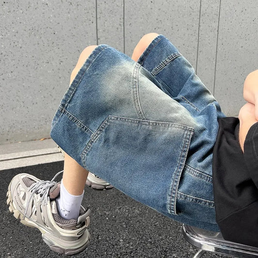 Baggy Denim Shorts