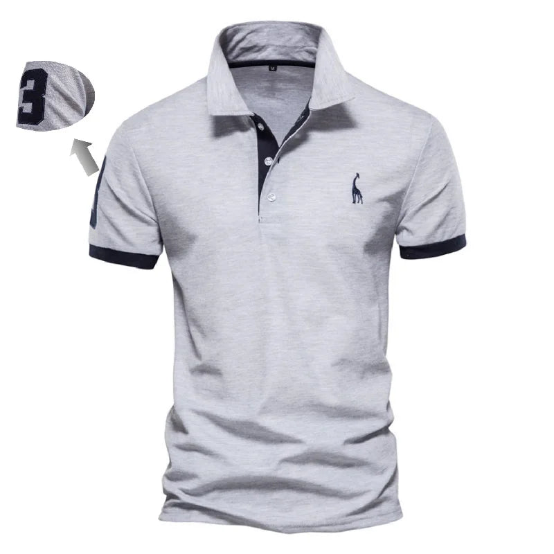 Embroidered Polo Shirt