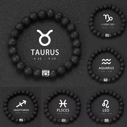 Zodiac Stone Bracelet