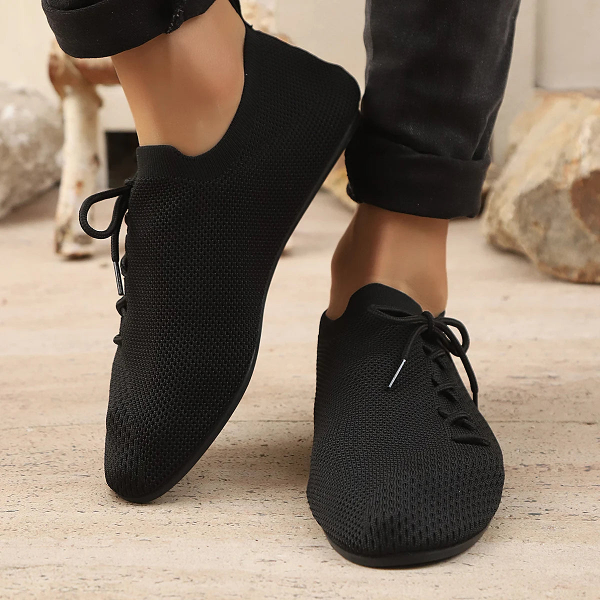 Mesh Side Shoes