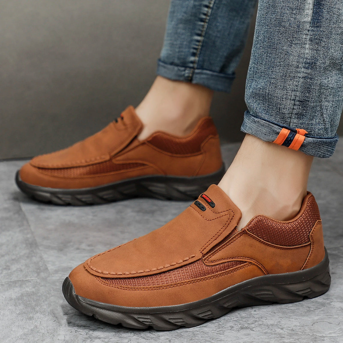 Stitched Casual Loafers