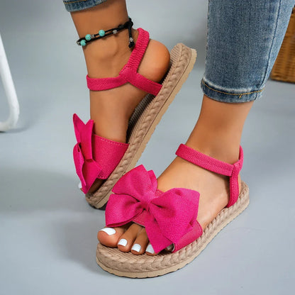 Bow Slingback Sandals