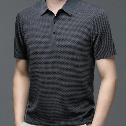 Textured Capri Polo