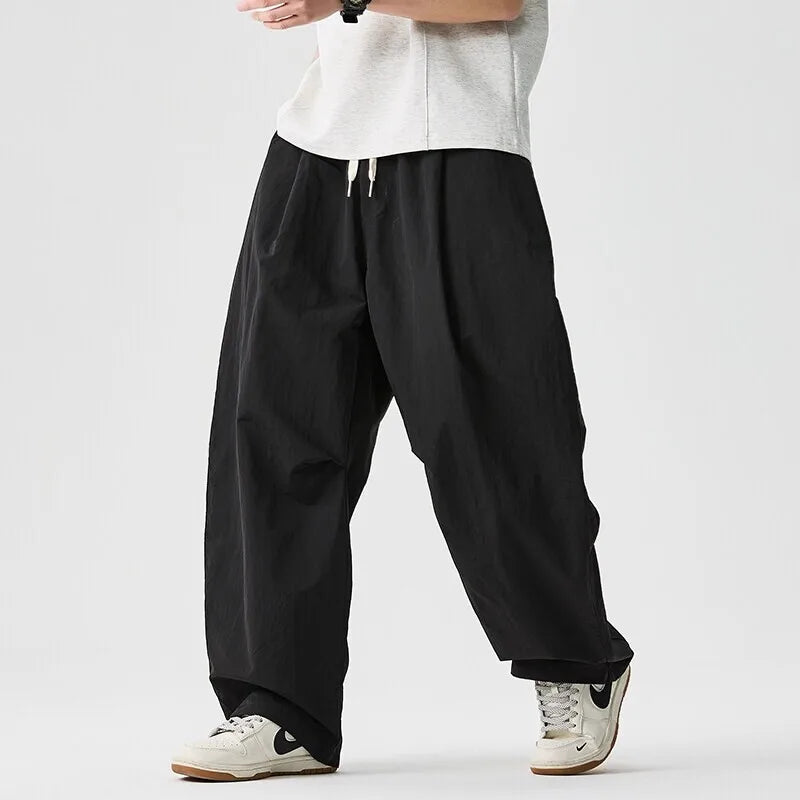 Oversized Wide-leg Trousers