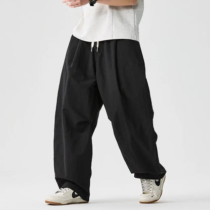 Oversized Wide-leg Trousers