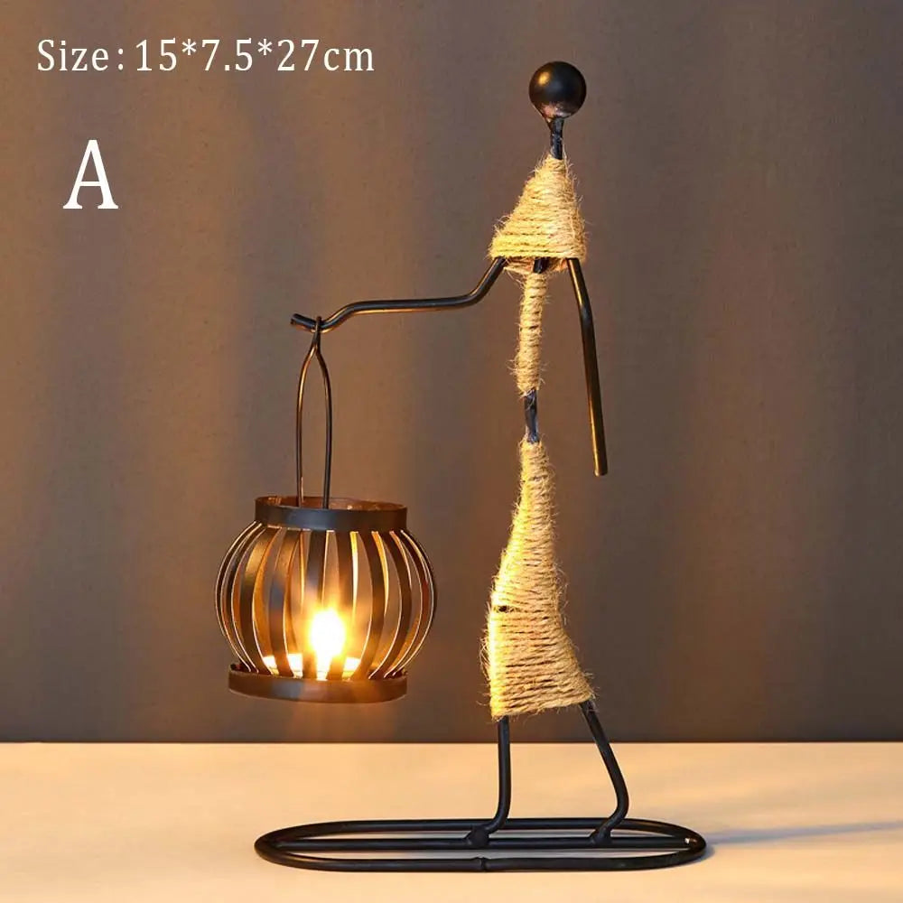 Metal Candle Holder