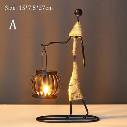 Metal Candle Holder