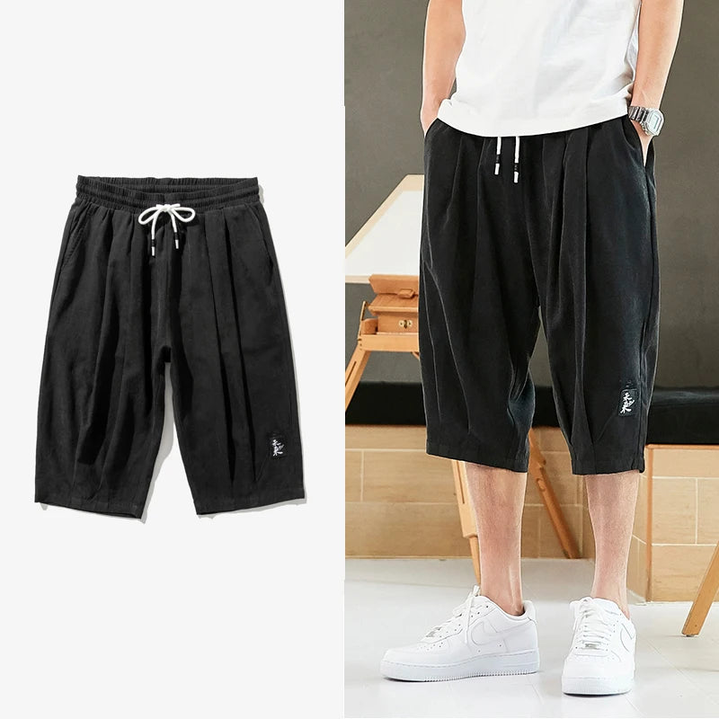 Cropped wide-leg Shorts