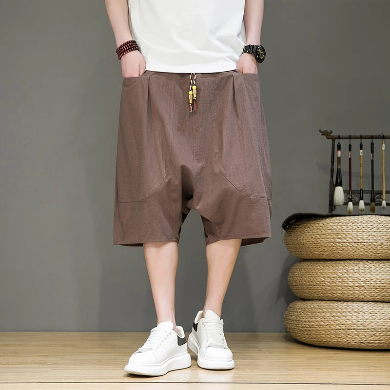 Summer Drop-crotch Shorts