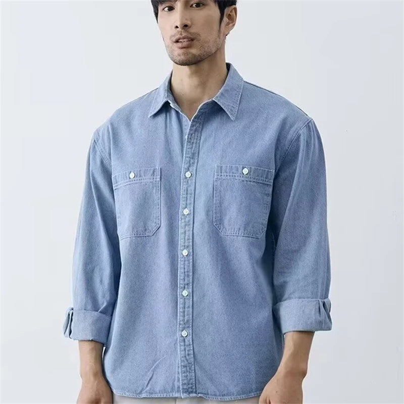 Loose Denim Shirt