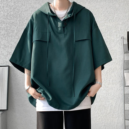 Hooded Oversize Shirt