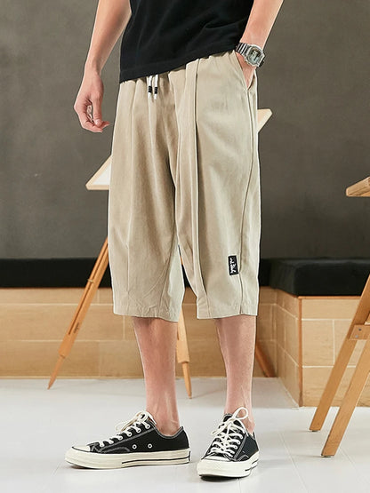 Cropped wide-leg Shorts