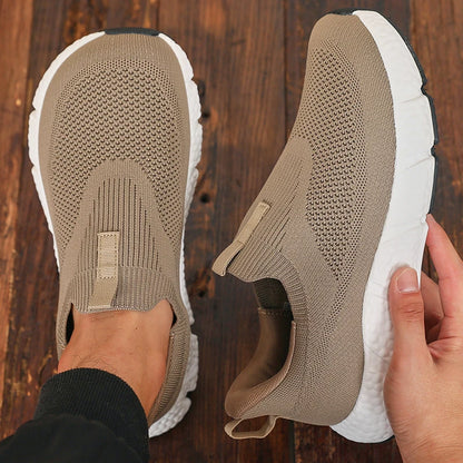 Knit Slip-On Sneakers