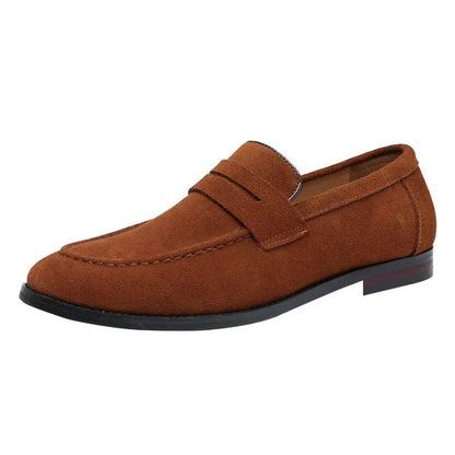 Suede Loafers
