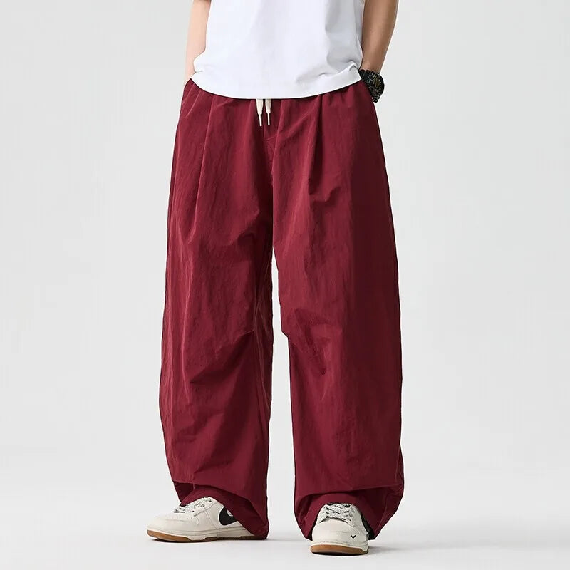 Oversized Wide-leg Trousers