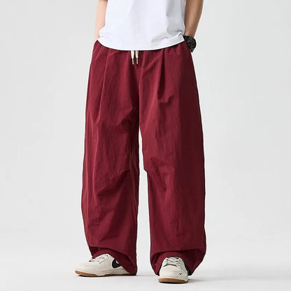 Oversized Wide-leg Trousers
