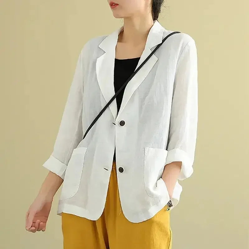 Cotton blend Blazer