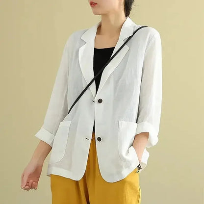 Cotton blend Blazer