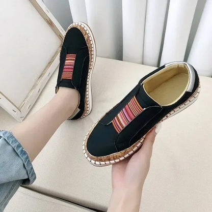 Perforated Slip-On Sneakers