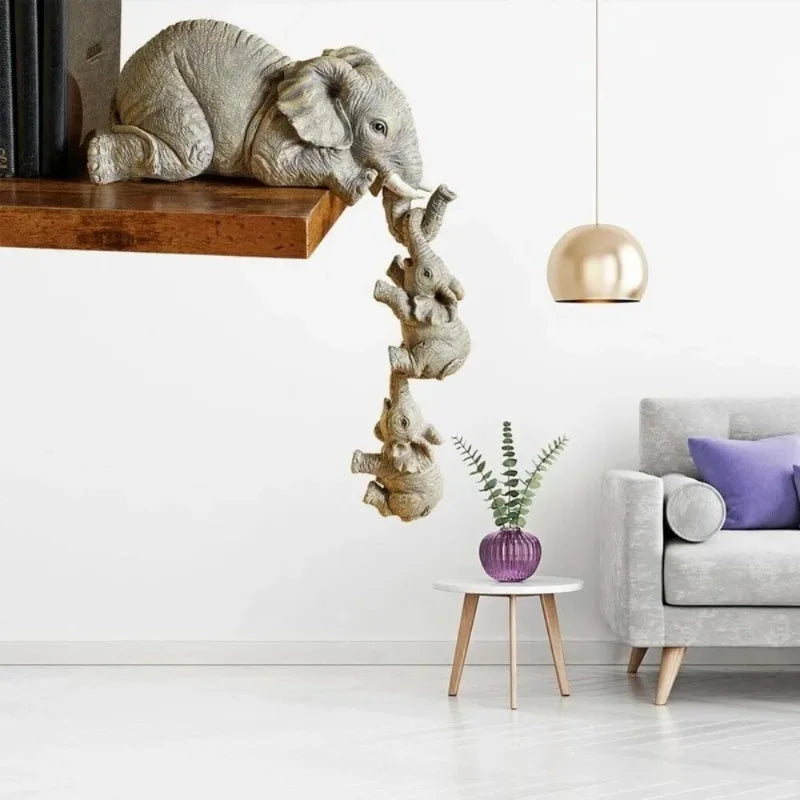 Elephant Figurine Set