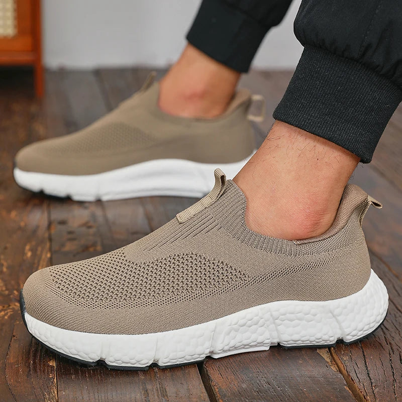 Knit Slip-On Sneakers