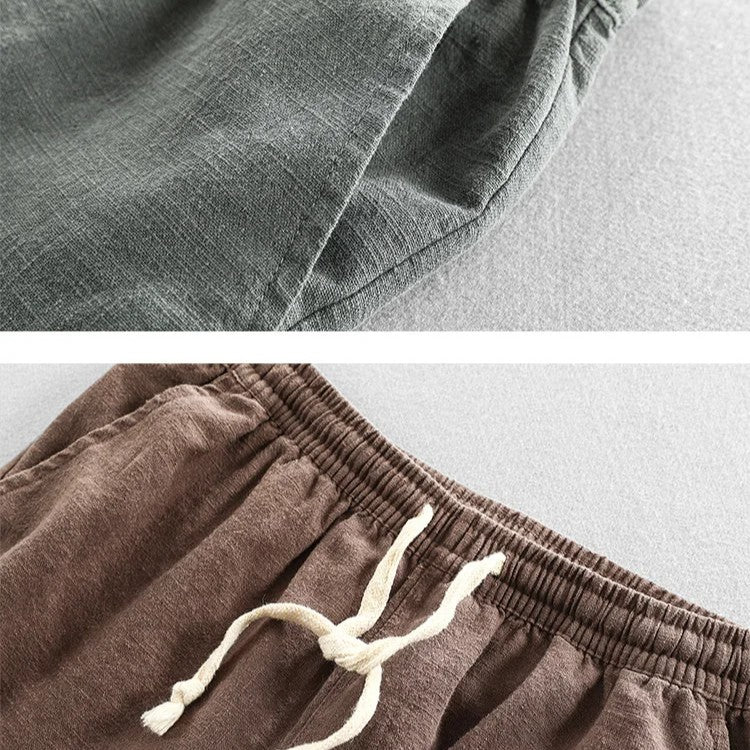 Linen Cotton Shorts