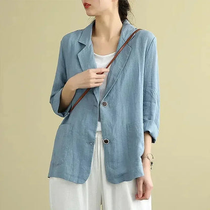 Cotton blend Blazer