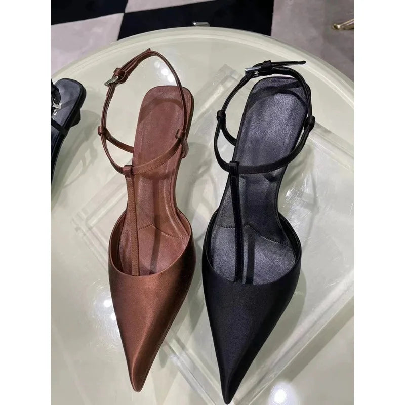 Pointed-Toe Sandals