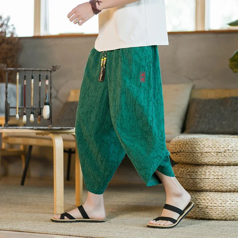 Japanese Cotton Linen Pants