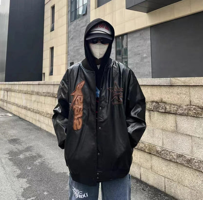 Embroidered Baseball Jacket