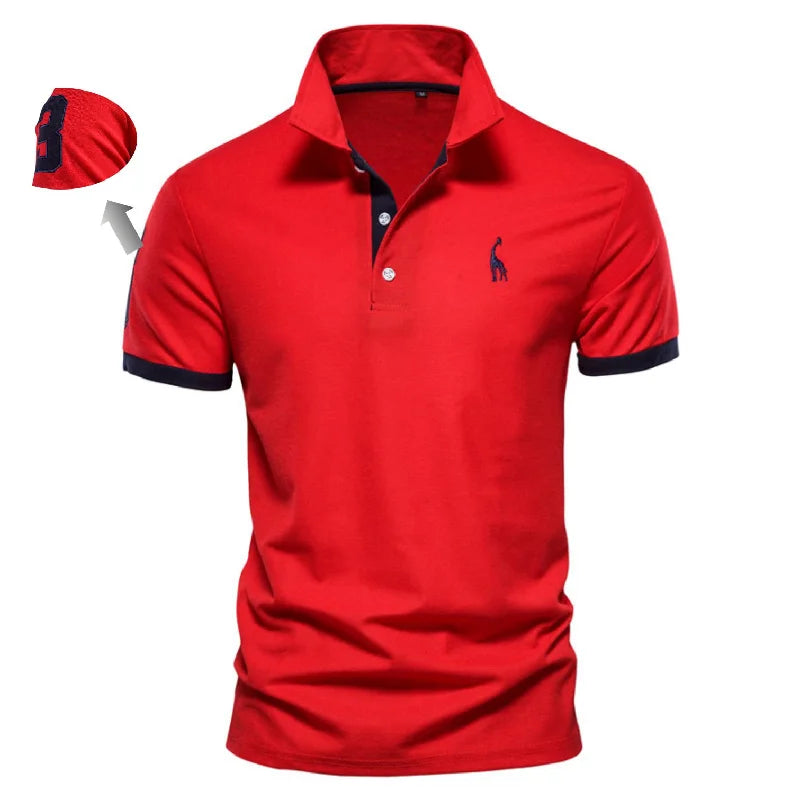 Embroidered Polo Shirt