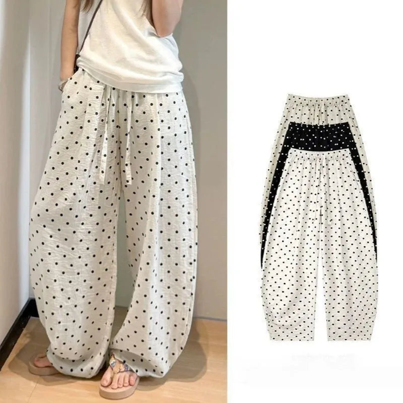 Linen Balloon Pants