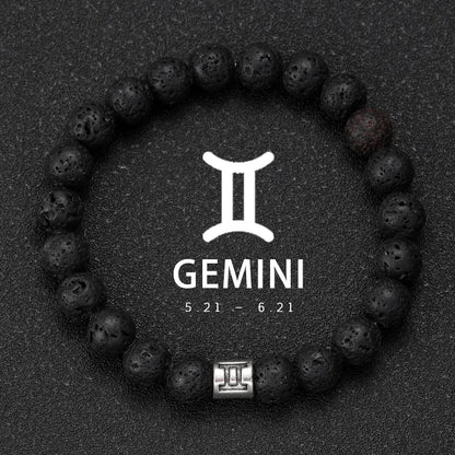 Zodiac Stone Bracelet