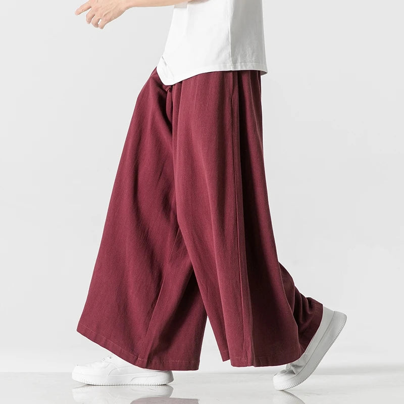 Cotton Harem Pants