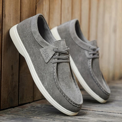 Suede Loafers