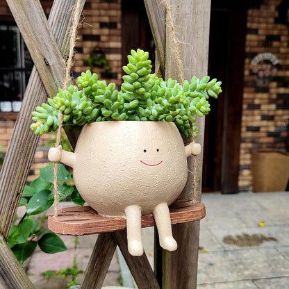 Smiling Head Planter