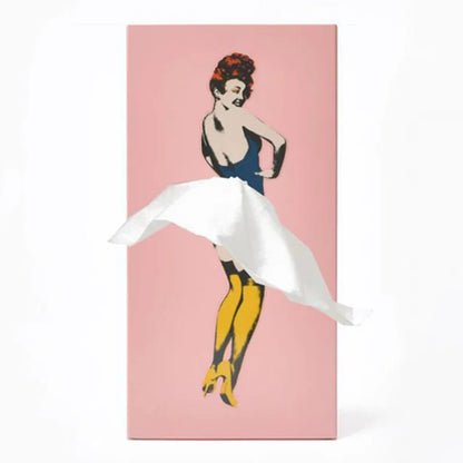 Woman Tissue Box