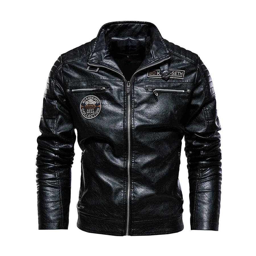 Patch Moto Jacket