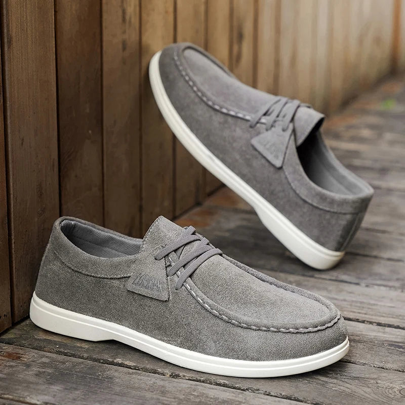 Suede Loafers