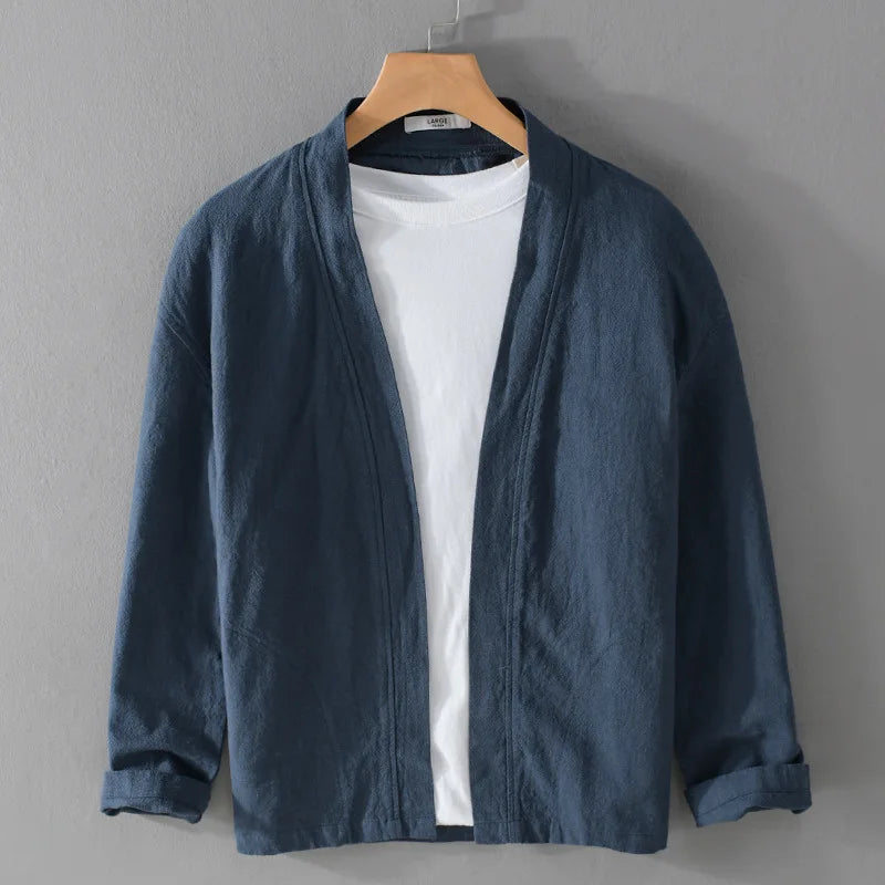 Ramie Cotton Blend Kimono