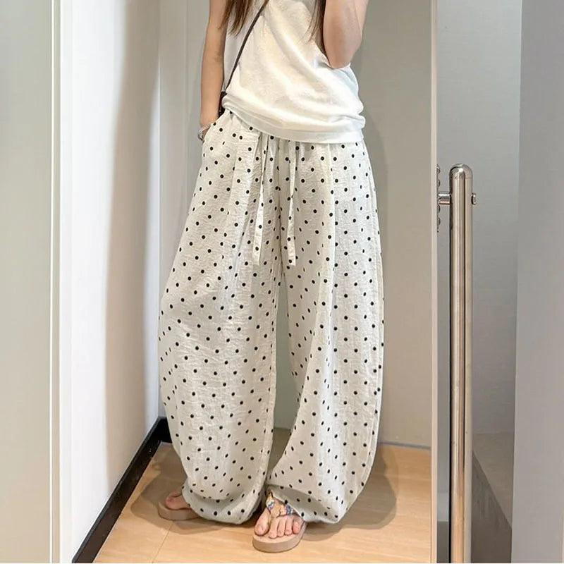 Linen Balloon Pants