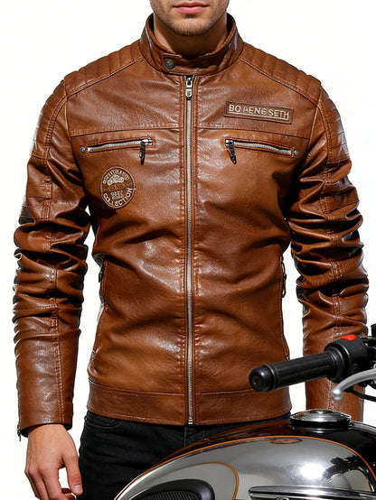 Patch Moto Jacket